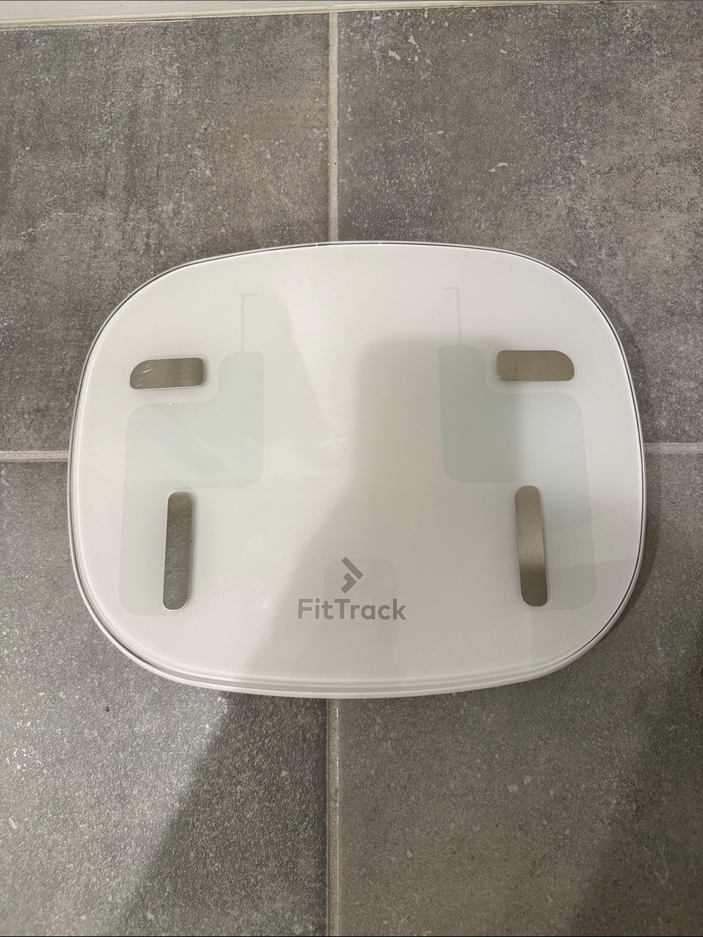 FitTrack Smart Body Scale in White